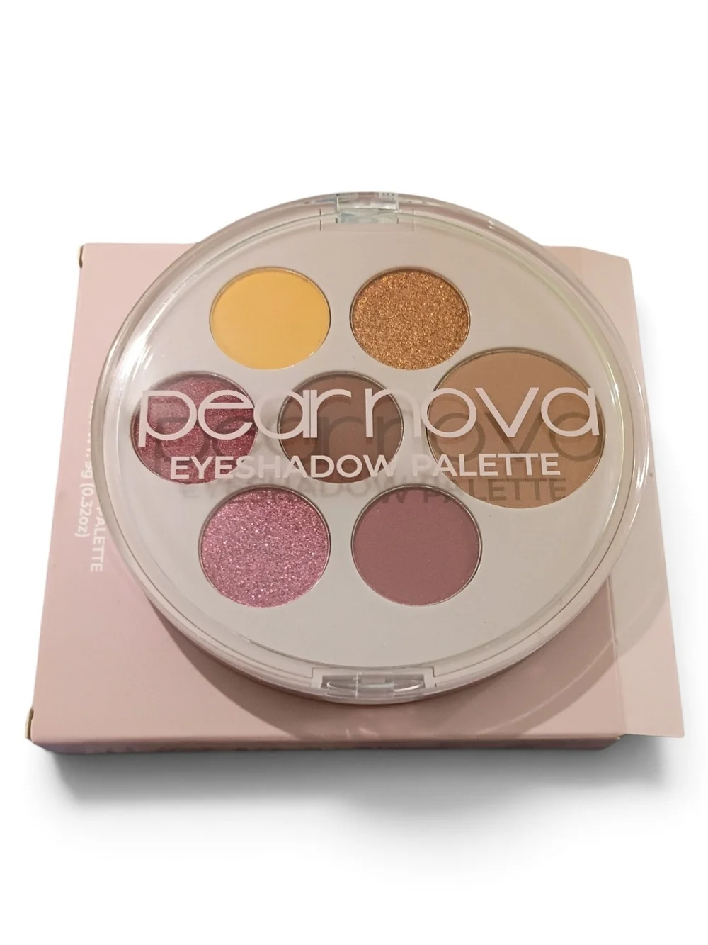 Pear Nova Pink, Gold & Mauve Eyeshadow Palette